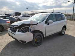 Salvage cars for sale from Copart Indianapolis, IN: 2016 Subaru Forester 2.5I Limited