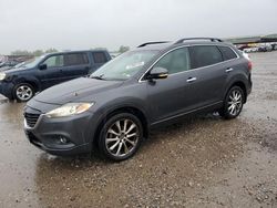 Salvage cars for sale at Houston, TX auction: 2014 Mazda CX-9 Grand Touring