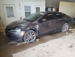 Salvage cars for sale from Copart Davison, MI: 2016 Chrysler 200 S