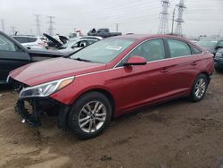 Hyundai salvage cars for sale: 2016 Hyundai Sonata SE