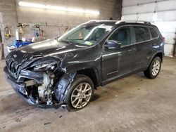 Salvage cars for sale from Copart Angola, NY: 2015 Jeep Cherokee Latitude