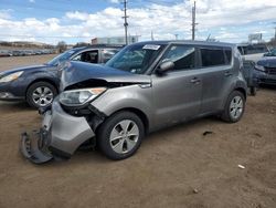 Salvage cars for sale at Colorado Springs, CO auction: 2016 KIA Soul