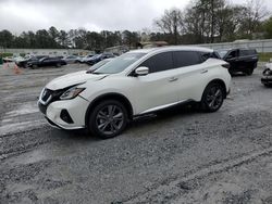 Salvage cars for sale from Copart Fairburn, GA: 2022 Nissan Murano Platinum