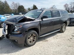 Chevrolet Suburban salvage cars for sale: 2015 Chevrolet Suburban K1500 LT