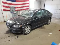 Salvage cars for sale at Lyman, ME auction: 2006 Volvo S40 2.4I