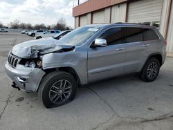 Salvage cars for sale from Copart Fort Wayne, IN: 2017 Jeep Grand Cherokee Limited