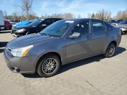 Salvage cars for sale from Copart Woodburn, OR: 2011 Ford Focus SE