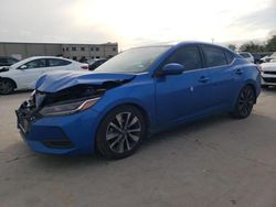 Salvage cars for sale at Wilmer, TX auction: 2020 Nissan Sentra SV