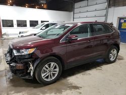 Salvage cars for sale from Copart Blaine, MN: 2018 Ford Edge SEL