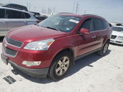 Chevrolet salvage cars for sale: 2012 Chevrolet Traverse LT