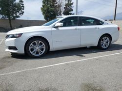 Chevrolet Impala lt Vehiculos salvage en venta: 2015 Chevrolet Impala LT