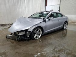 Salvage cars for sale at Central Square, NY auction: 2019 Audi S5 Premium Plus