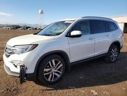 Honda Pilot Touring salvage cars for sale: 2018 Honda Pilot Touring