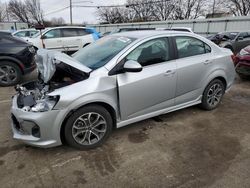 Chevrolet Sonic salvage cars for sale: 2018 Chevrolet Sonic LT