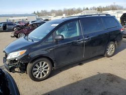 Toyota Sienna XLE salvage cars for sale: 2011 Toyota Sienna XLE