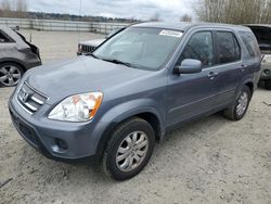 Salvage cars for sale from Copart Arlington, WA: 2006 Honda CR-V SE