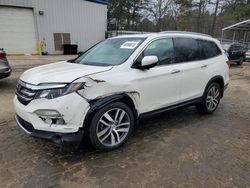 Vehiculos salvage en venta de Copart Austell, GA: 2017 Honda Pilot Elite