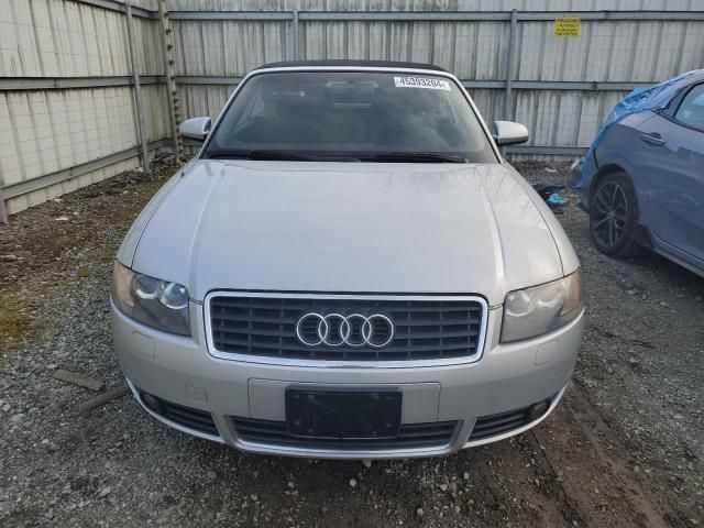 2005 Audi A4 1.8 Cabriolet