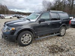 Vehiculos salvage en venta de Copart Candia, NH: 2012 Ford Expedition Limited