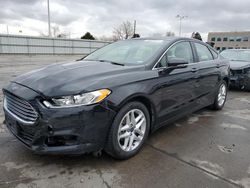 Salvage cars for sale at Littleton, CO auction: 2016 Ford Fusion SE