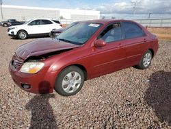 Salvage cars for sale from Copart Phoenix, AZ: 2007 KIA Spectra EX