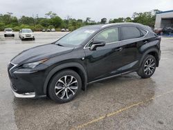 Salvage cars for sale from Copart Fort Pierce, FL: 2017 Lexus NX 200T Base