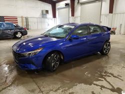 Salvage cars for sale at Avon, MN auction: 2023 Hyundai Elantra SEL