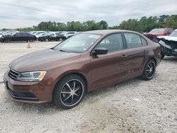 Volkswagen salvage cars for sale: 2016 Volkswagen Jetta S