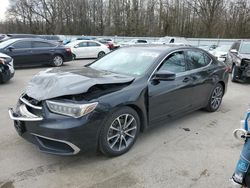 Salvage cars for sale from Copart Glassboro, NJ: 2018 Acura TLX