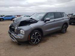 Salvage cars for sale at Amarillo, TX auction: 2022 Mitsubishi Outlander SE