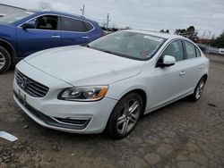 Salvage cars for sale from Copart New Britain, CT: 2015 Volvo S60 Premier