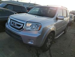 Salvage cars for sale from Copart Martinez, CA: 2011 Honda Pilot Touring