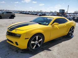 Chevrolet Camaro LT salvage cars for sale: 2010 Chevrolet Camaro LT