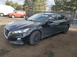 Nissan Altima s salvage cars for sale: 2019 Nissan Altima S