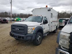 Salvage trucks for sale at Glassboro, NJ auction: 2012 Ford F550 Super Duty