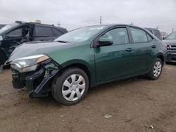 Salvage cars for sale from Copart Chicago Heights, IL: 2014 Toyota Corolla L