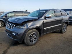Salvage cars for sale from Copart Woodhaven, MI: 2021 Jeep Grand Cherokee Limited