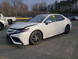 Salvage cars for sale at Waldorf, MD auction: 2021 Toyota Camry SE