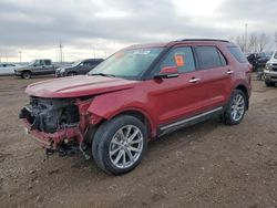 Ford salvage cars for sale: 2017 Ford Explorer Limited