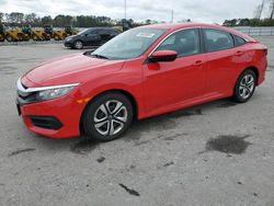 Salvage cars for sale from Copart Dunn, NC: 2018 Honda Civic LX