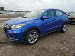 Salvage cars for sale at Kansas City, KS auction: 2018 Honda HR-V LX