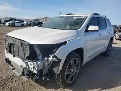 GMC Vehiculos salvage en venta: 2018 GMC Acadia Denali