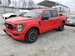 Salvage cars for sale at Spartanburg, SC auction: 2023 Ford F150 Supercrew