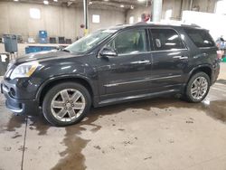 Salvage cars for sale from Copart Blaine, MN: 2011 GMC Acadia Denali