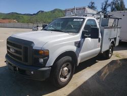 Salvage cars for sale from Copart Van Nuys, CA: 2008 Ford F350 SRW Super Duty