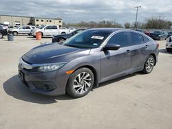 Salvage cars for sale from Copart Wilmer, TX: 2017 Honda Civic EX