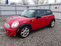 Salvage cars for sale from Copart Walton, KY: 2012 Mini Cooper
