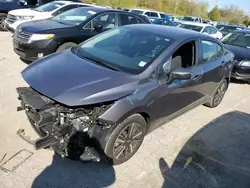 Salvage cars for sale at Sikeston, MO auction: 2021 Nissan Versa SV