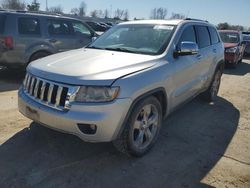 Jeep Grand Cherokee salvage cars for sale: 2011 Jeep Grand Cherokee Overland