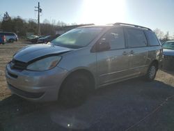 Toyota Sienna CE salvage cars for sale: 2005 Toyota Sienna CE